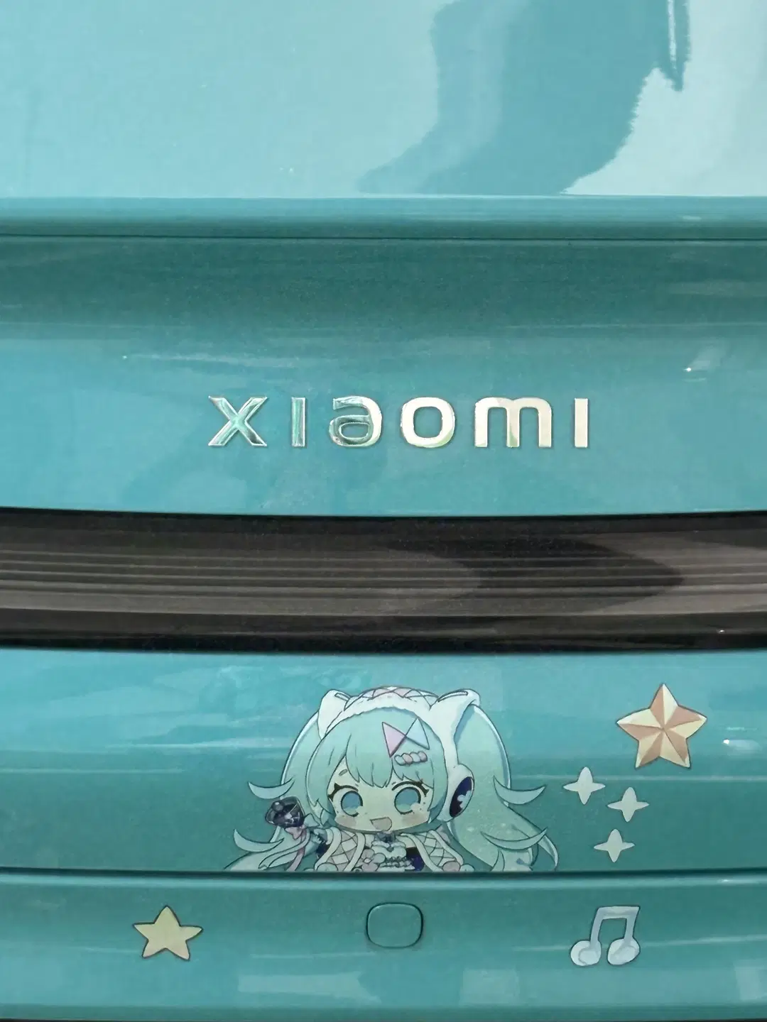[Hatsune Miku cosplay] Gulf Blue Wrap: Capturing Exquisite Texture in an Underground Garage by 沫沫子_ - Image 6