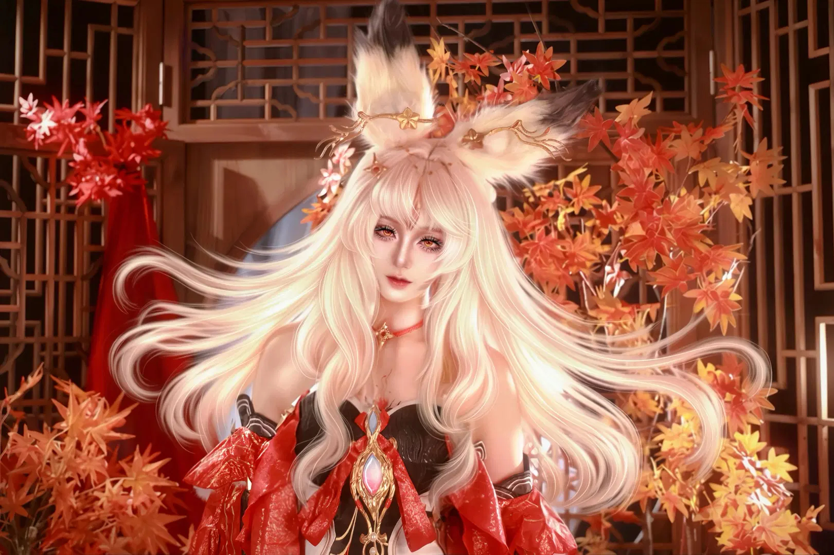 【心月狐cos】鳴潮紅楓月下，共赴一場中秋追月之旅 - 尤色拉 - 第2張