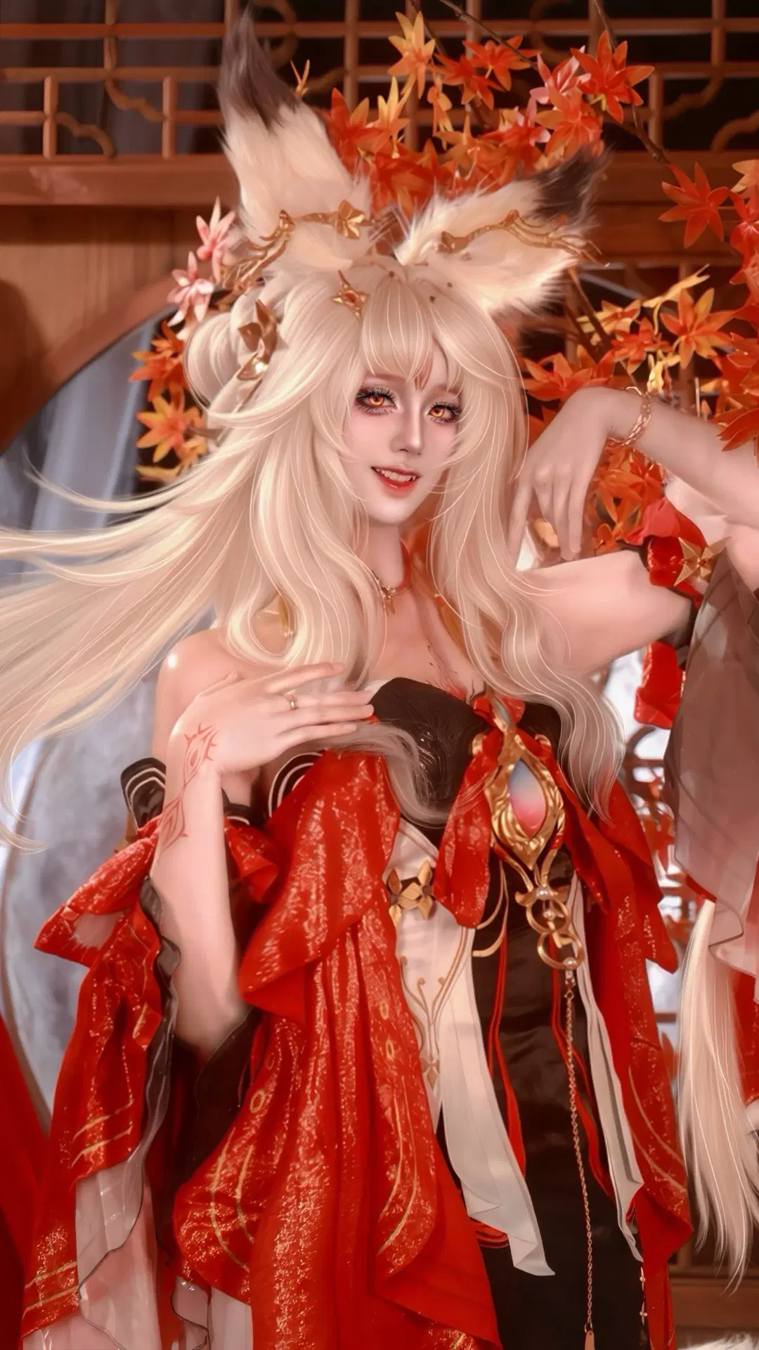 【心月狐cos】鳴潮紅楓月下，共赴一場中秋追月之旅 - 尤色拉 - 第3張