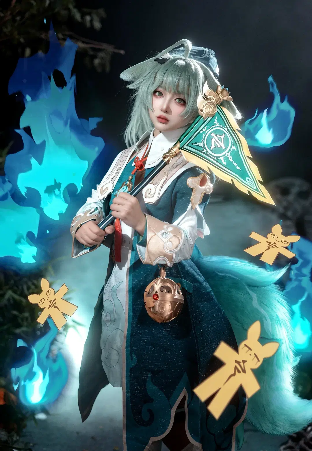 【藿藿cos】崩坏星穹铁道：深夜竹林里的奇幻出片记 - 片片 - 第3张