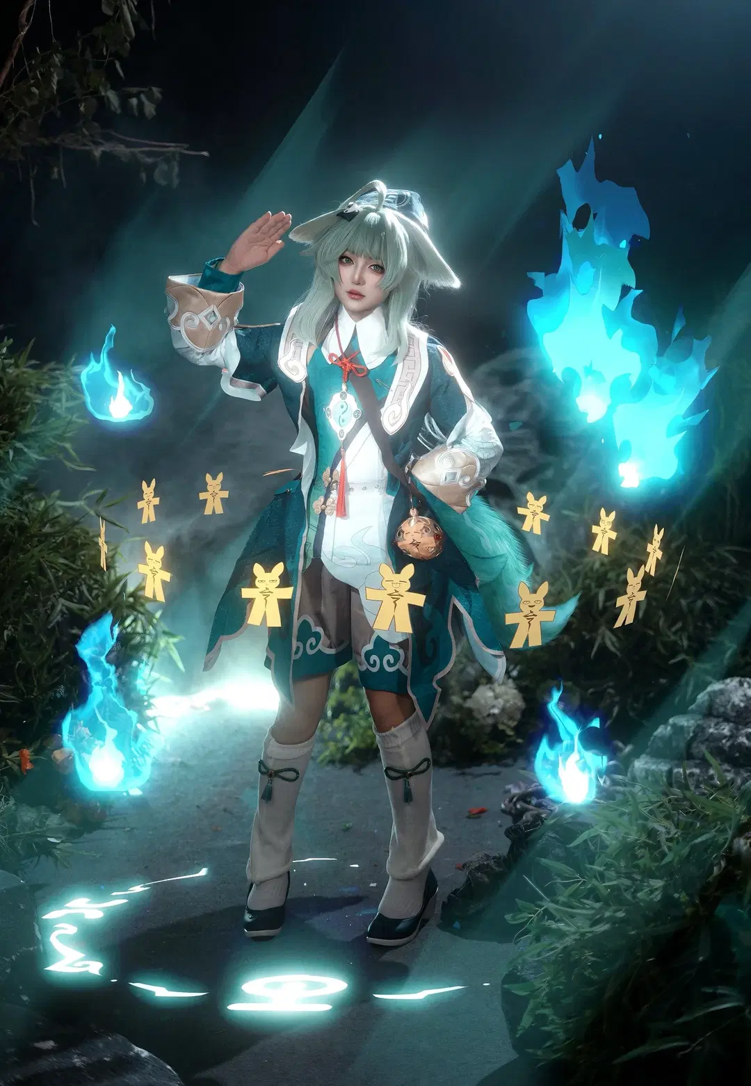 【藿藿cos】崩坏星穹铁道：深夜竹林里的奇幻出片记 - 片片 - 第5张