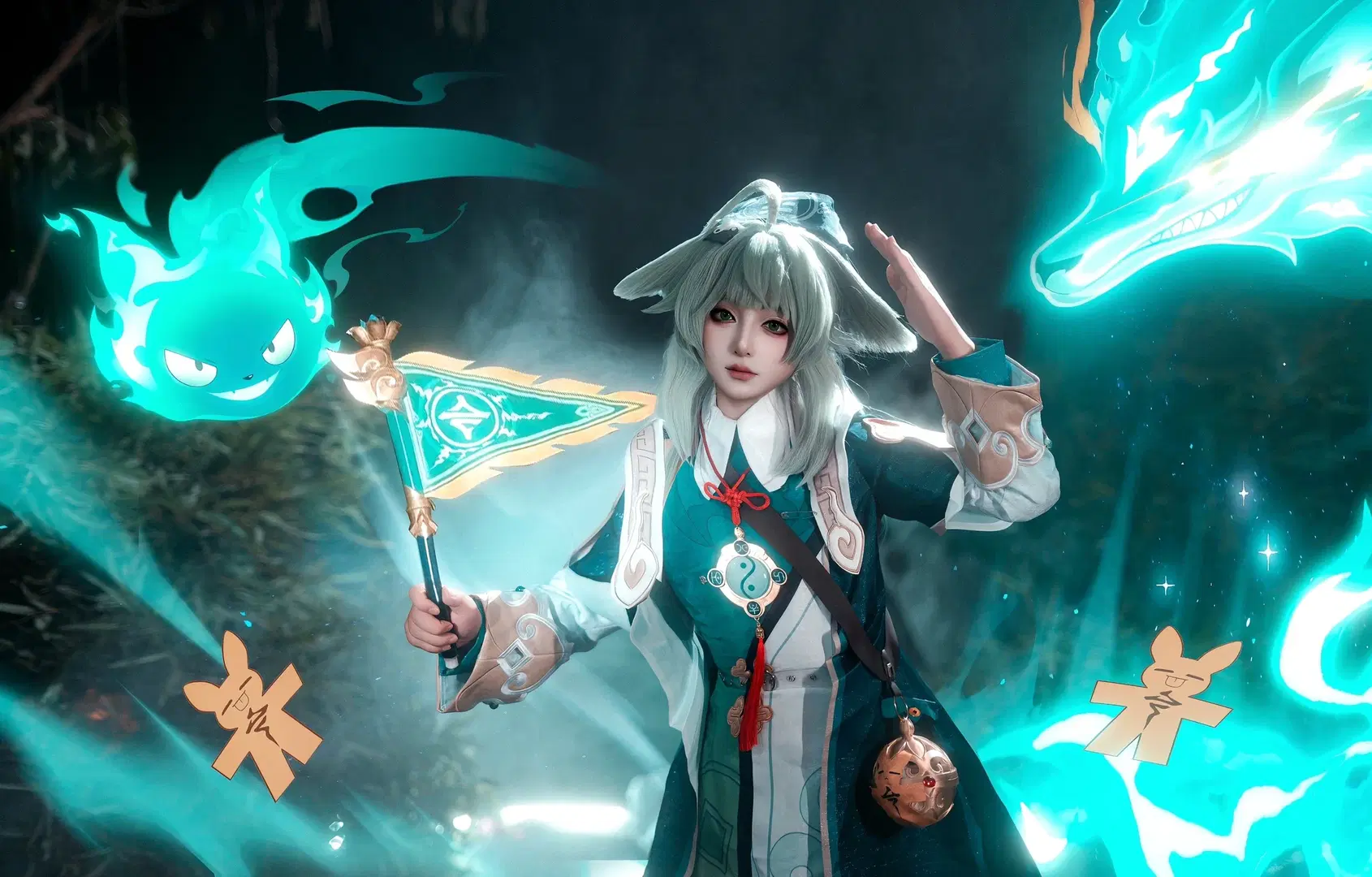 【藿藿cos】崩坏星穹铁道：深夜竹林里的奇幻出片记 - 片片 - 第6张