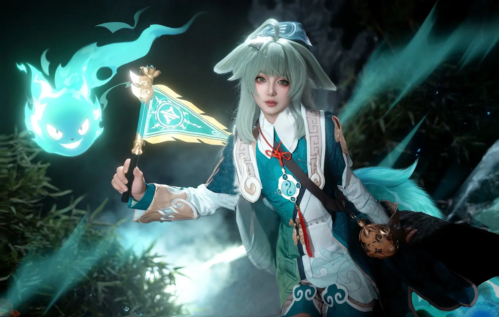 【藿藿cos】崩坏星穹铁道：深夜竹林里的奇幻出片记 - 片片 - 第8张