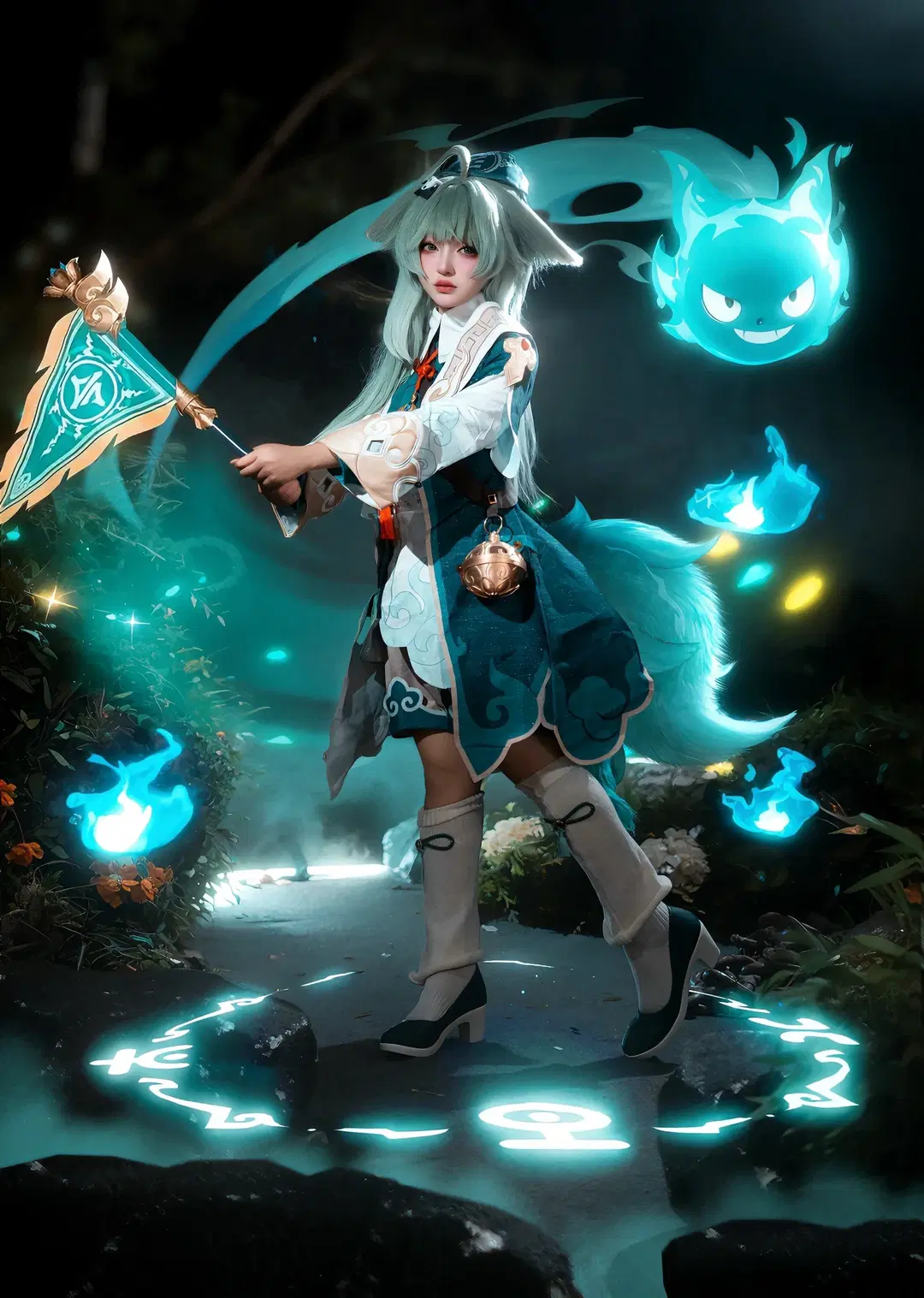 【藿藿cos】崩坏星穹铁道：深夜竹林里的奇幻出片记 - 片片 - 第9张