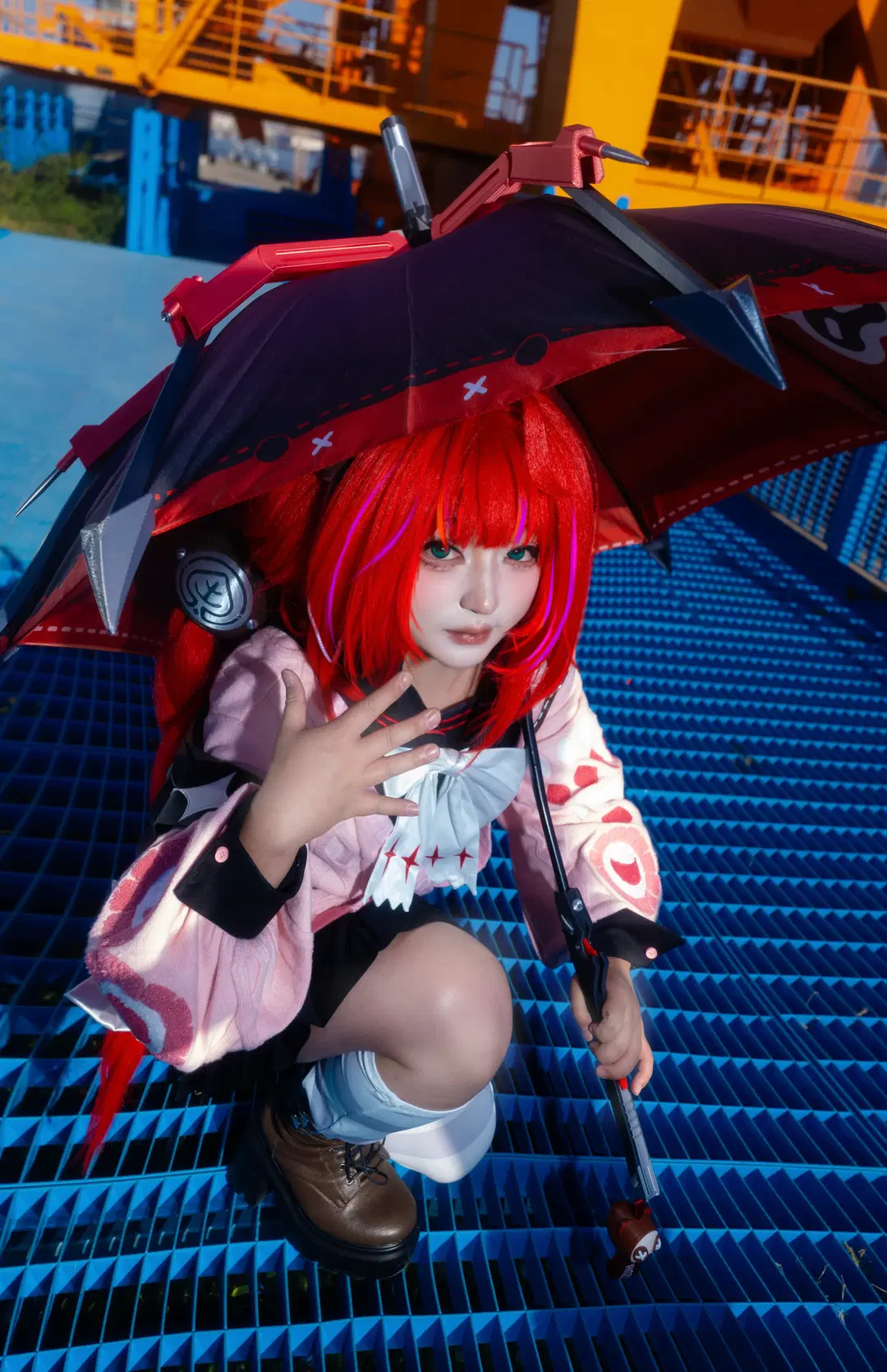 【浮波柚叶cos】绝区零的活力小恶魔 - 片片 - 第3张
