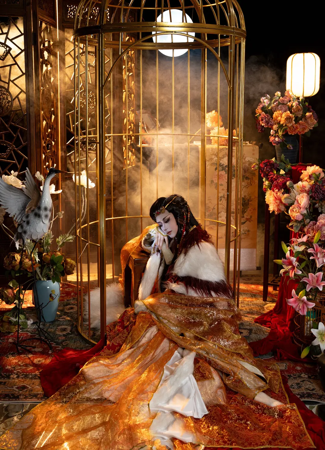 [Jingri Guming cosplay] Golden Light Puppetry dual-person studio shoot, the visual collision between Prince Jingri and Canglang by 是菱沫沫吖 - Image 8