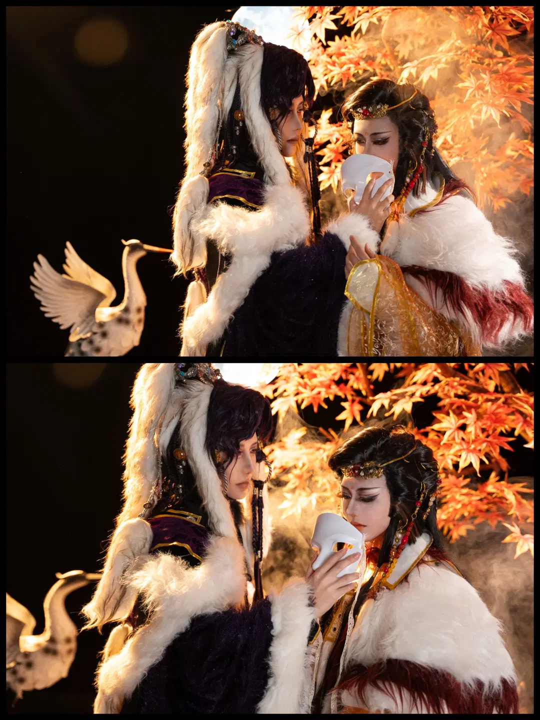 [Jingri Guming cosplay] Golden Light Puppetry dual-person studio shoot, the visual collision between Prince Jingri and Canglang by 是菱沫沫吖 - Image 9