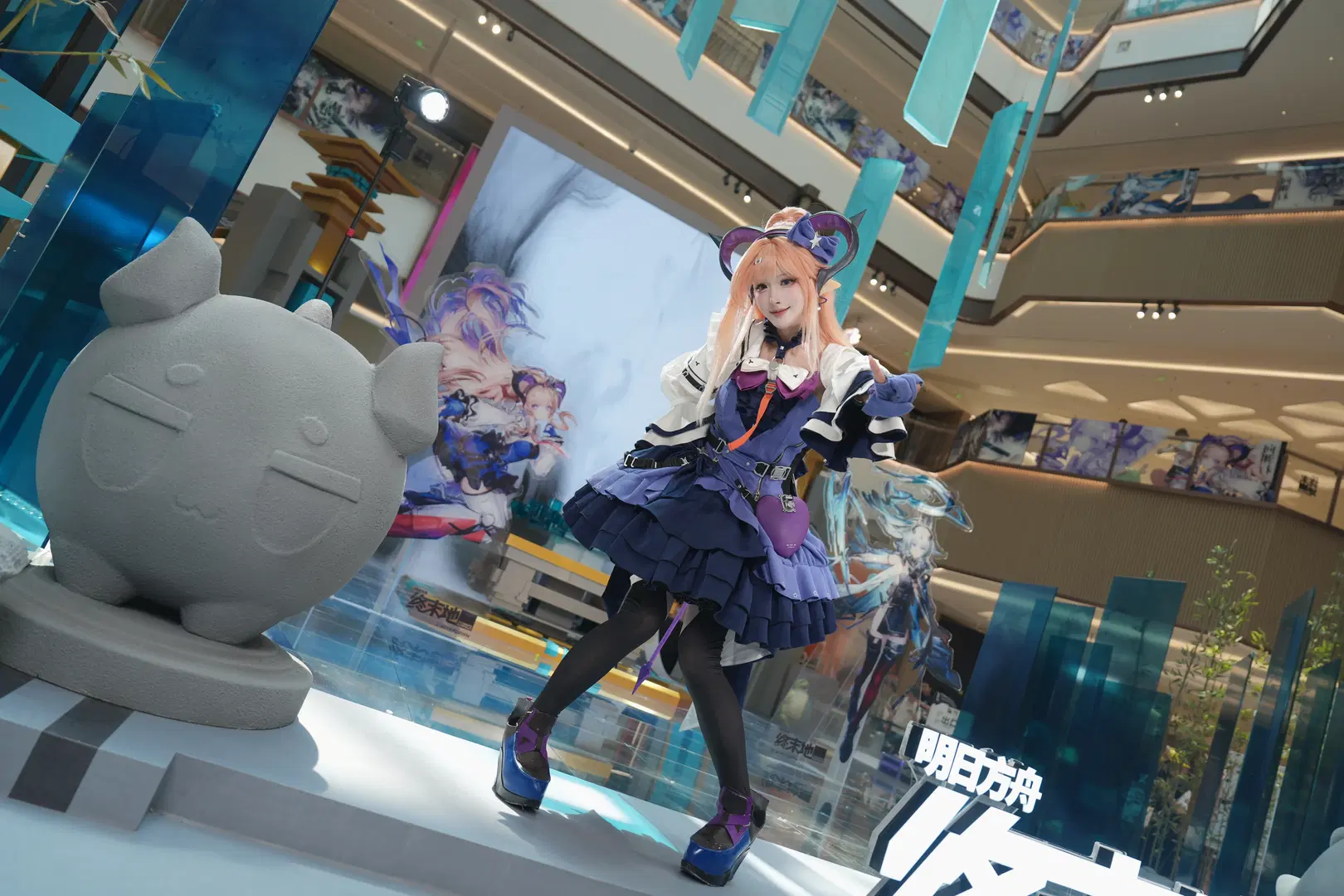 机能风, cosplay, 明日方舟终末地, 丝袜, 向渊行主题快闪