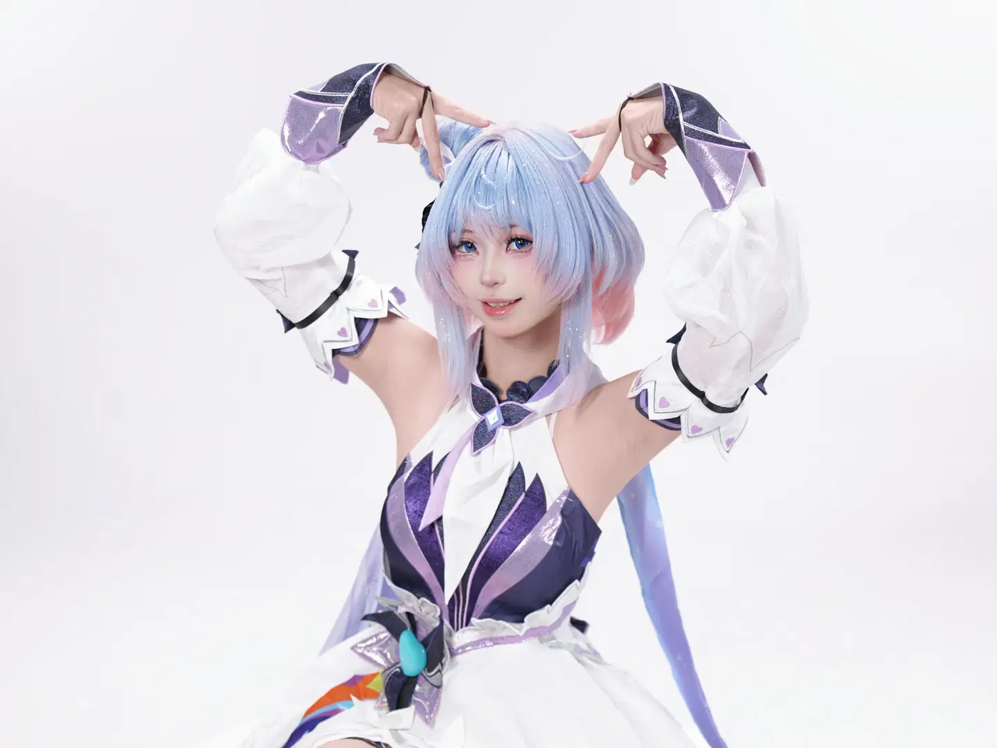 小乔时之魔女cos 王者荣耀白棚拍摄记录 - 不负浪漫与九 - 第4张