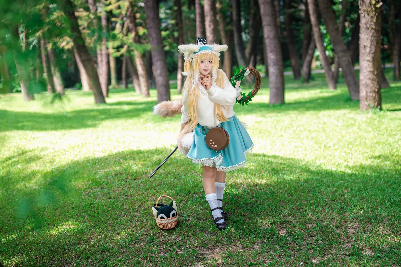 【铃兰cos】明日方舟森林里的光影魔法 - 金桻 - 第3张