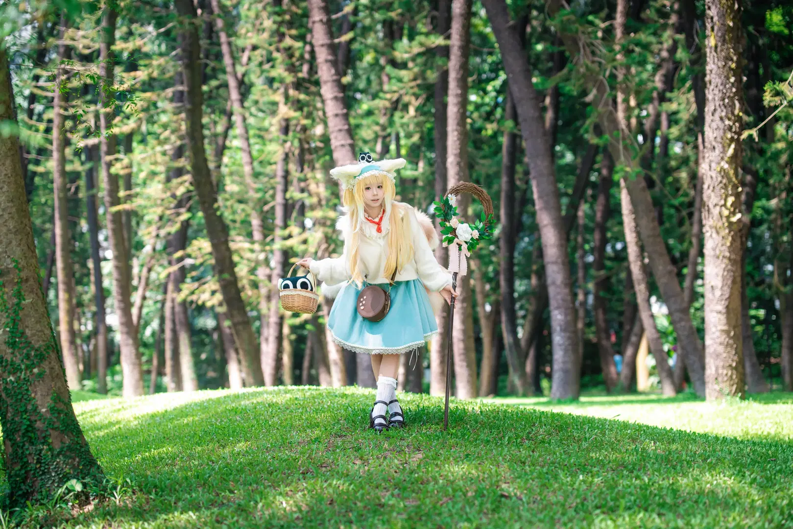 【铃兰cos】明日方舟森林里的光影魔法 - 金桻 - 第4张