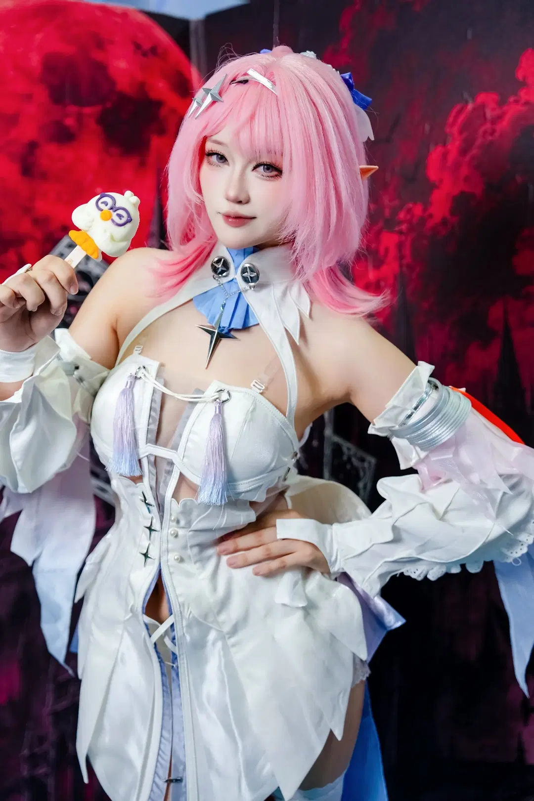 cosplay, 漫展返圖, 白絲, 精靈耳, 廣州螢火蟲漫展