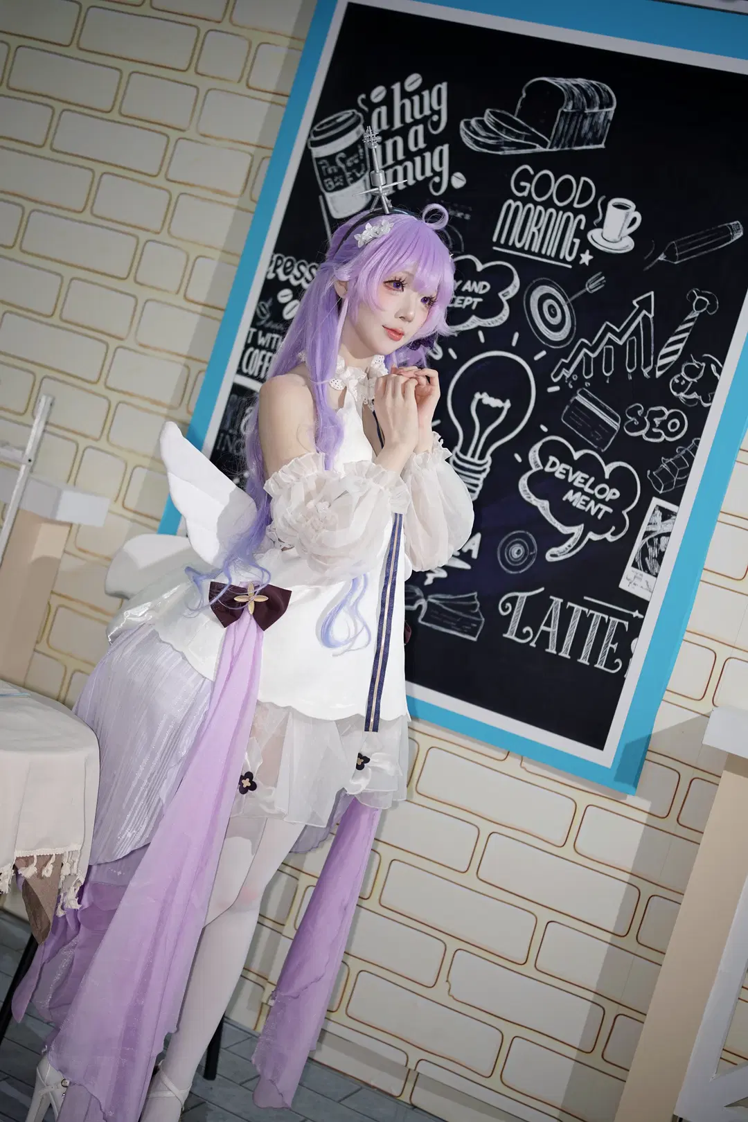 【ユニコーン コスプレ】アズールレーン 2026年 港区真夏清涼祭、カフェでの甘い出会い - 劳斯基 - 3枚目