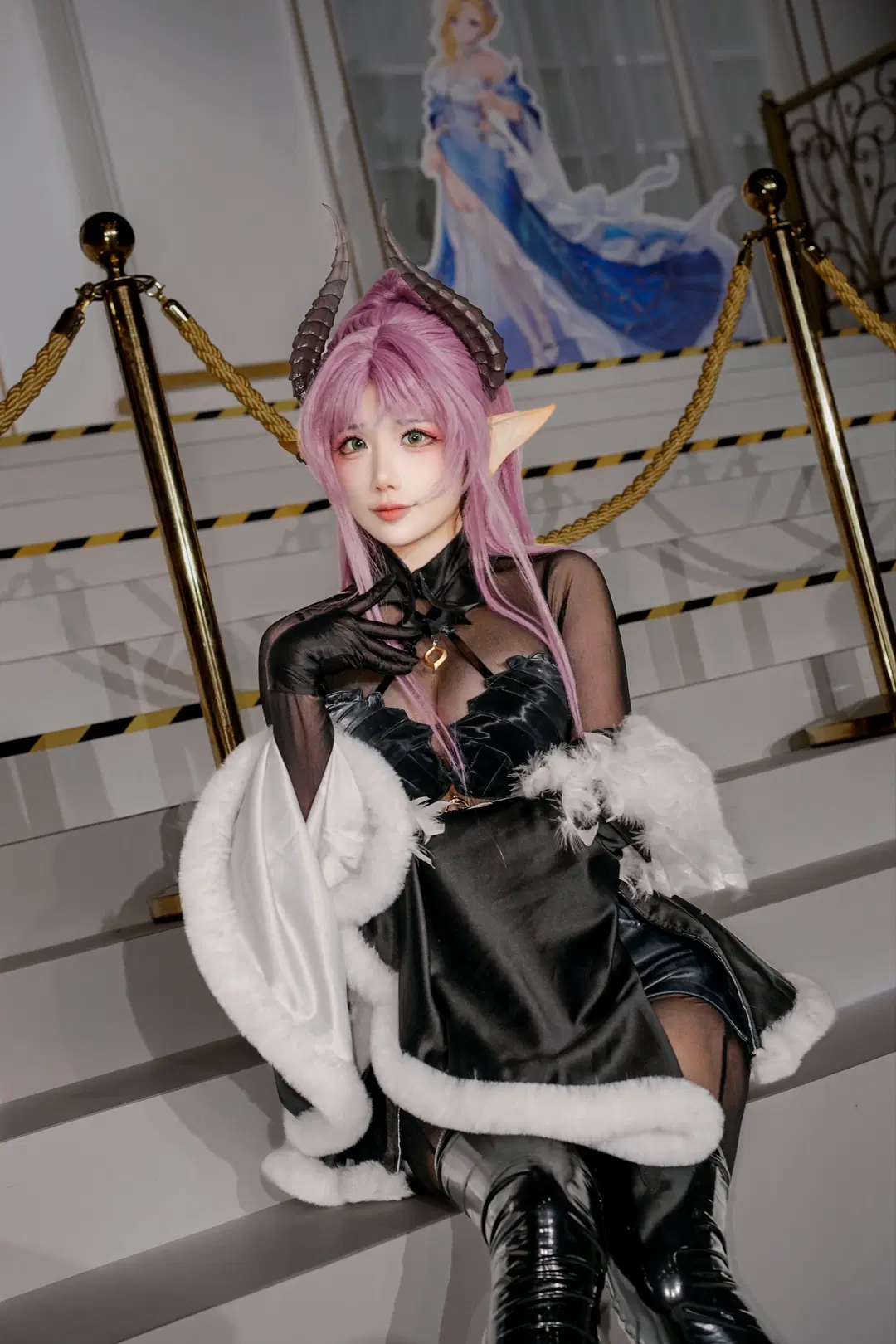 Azur Lane, Azur Lane cosplay, Stockings, 2026 Port District Midsummer Cooling Festival, Max Immelmann cosplay