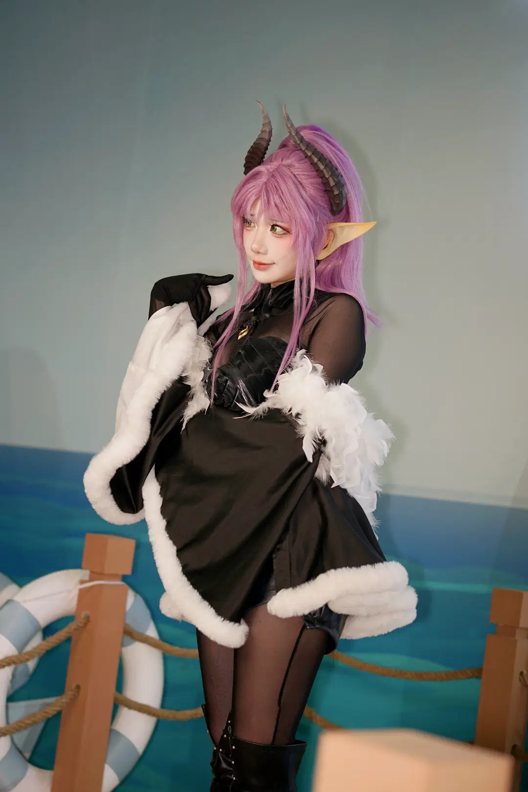 [Max Immelmann cosplay] Checking in at the Azur Lane 2026 Port District Midsummer Cooling Festival by 劳斯基 - Image 3