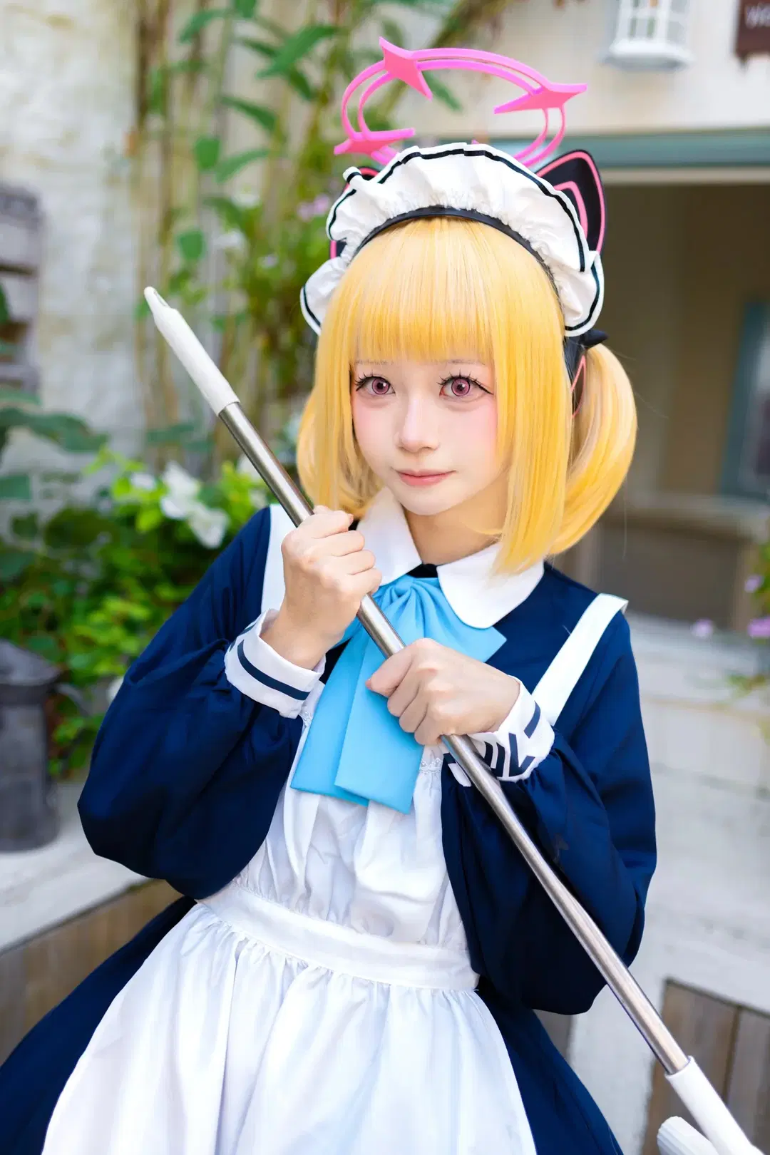 [Saiba Momoi cosplay] Blue Archive: Dessert Time After the Meal by 了了ovo - Image 4