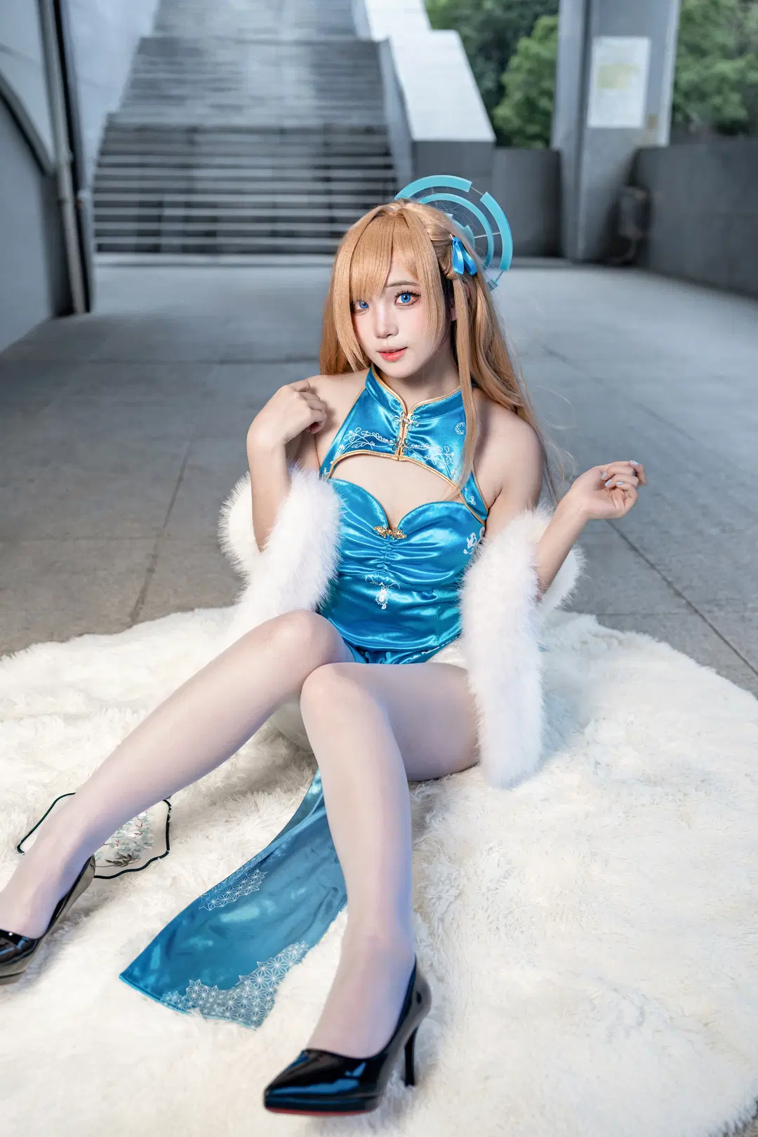 【一之瀬アスナ コスプレ】『ブルーアーカイブ』良牙 イベント写真 - 修不动仙的回忆桑 - 5枚目
