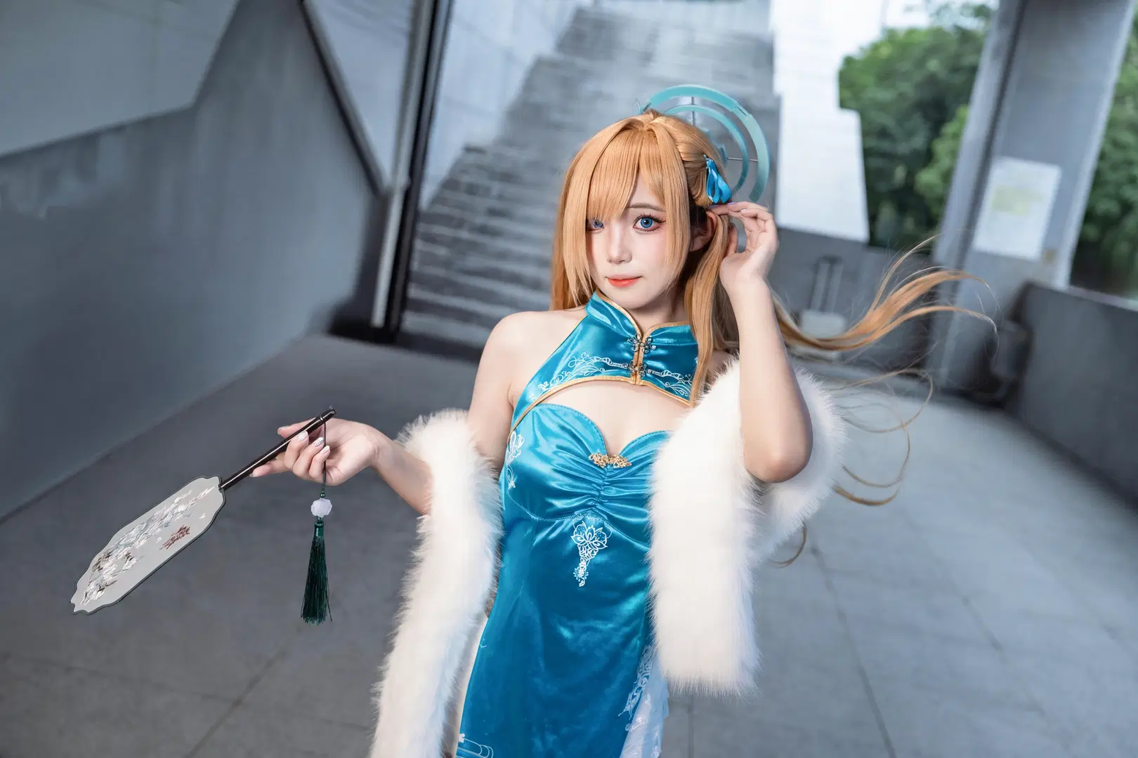 【一之瀬アスナ コスプレ】『ブルーアーカイブ』良牙 イベント写真 - 修不动仙的回忆桑 - 6枚目