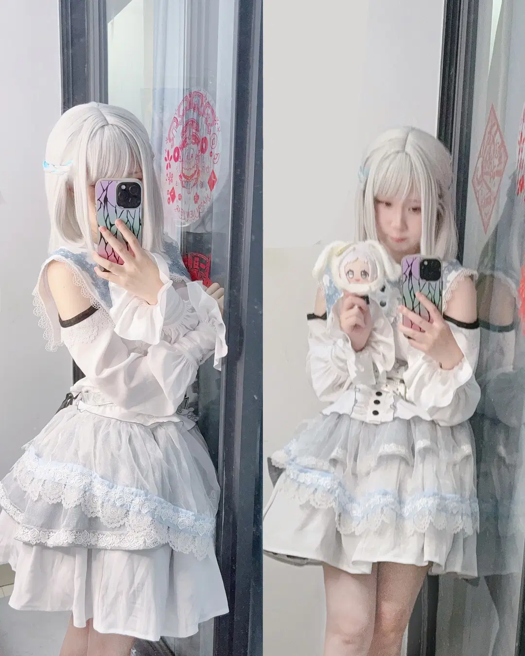 【葛城莉莉娅cos】学园偶像大师的白色大福准备出征广偶o