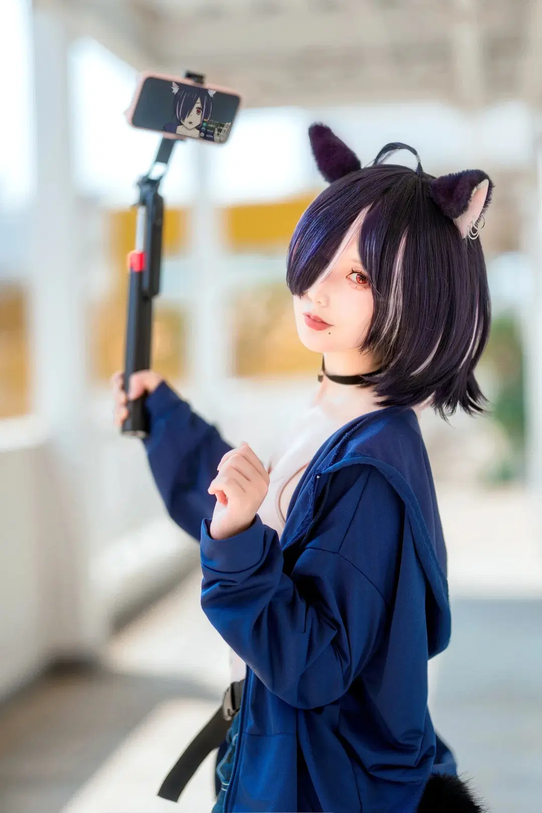 【尼古喵喵cos】开启小性频道的猫耳少女日常 - 星尾鹿 - 第2张