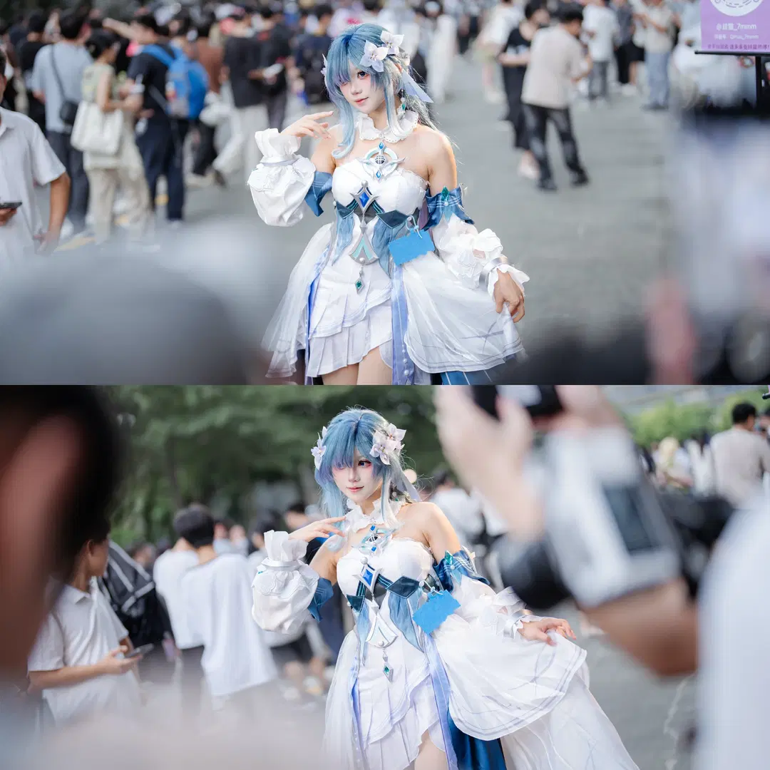 Genshin Impact, cosplay, Convention photo, CICF Expo, Vodyanitsa cos