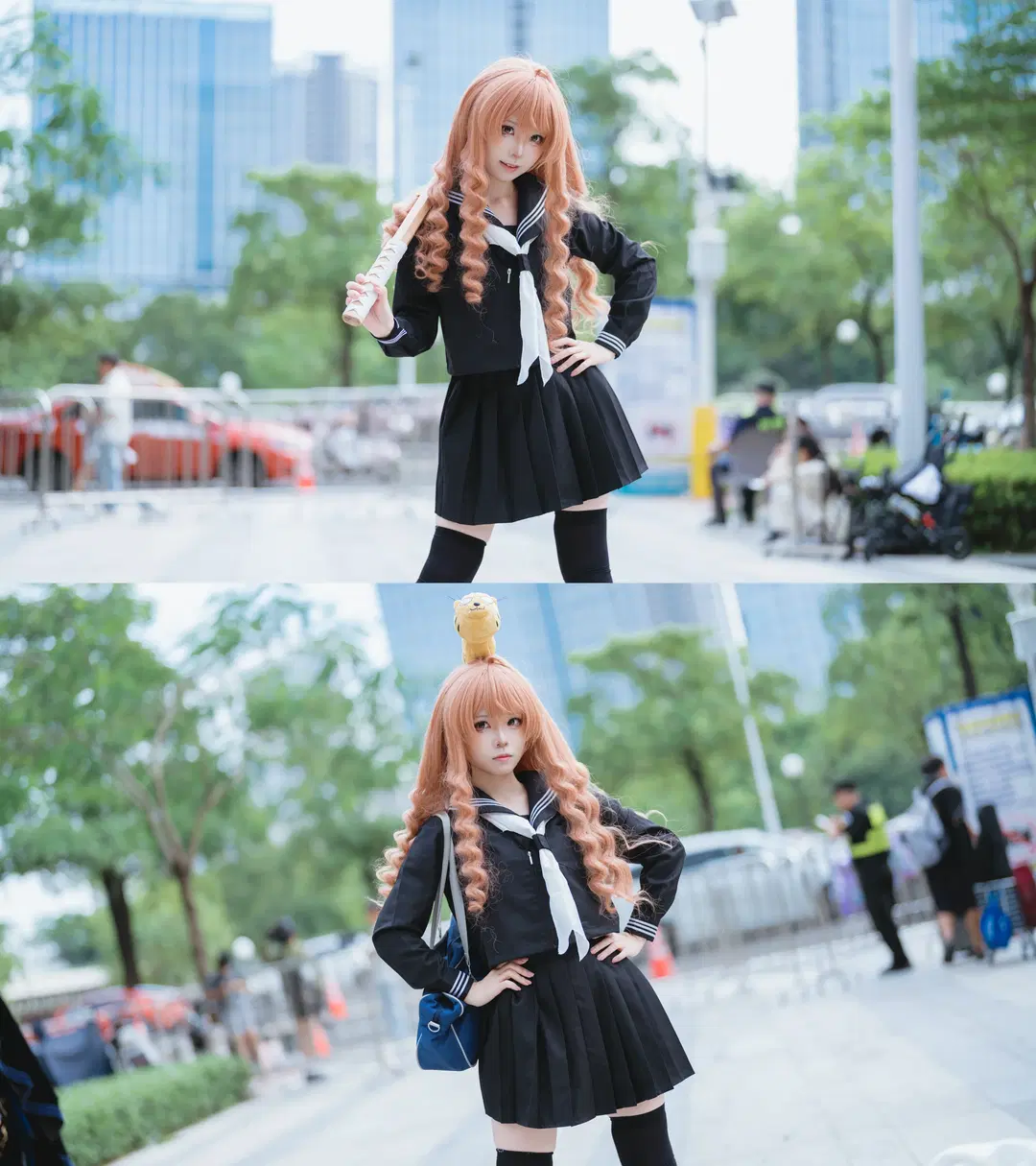 手乗りタイガー参上、【逢坂大河 コスプレ】『とらドラ！』の日常 - 橘子皮 - 3枚目