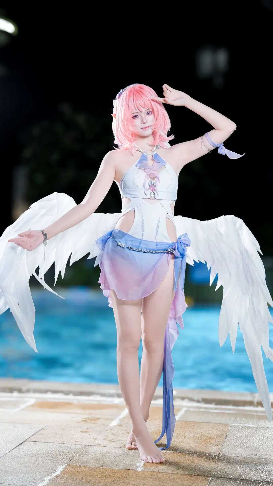 【レミエール コスプレ】『ゼンレスゾーンゼロ』真夏のプールサイドの約束 - 尤加-Yuga - 4枚目