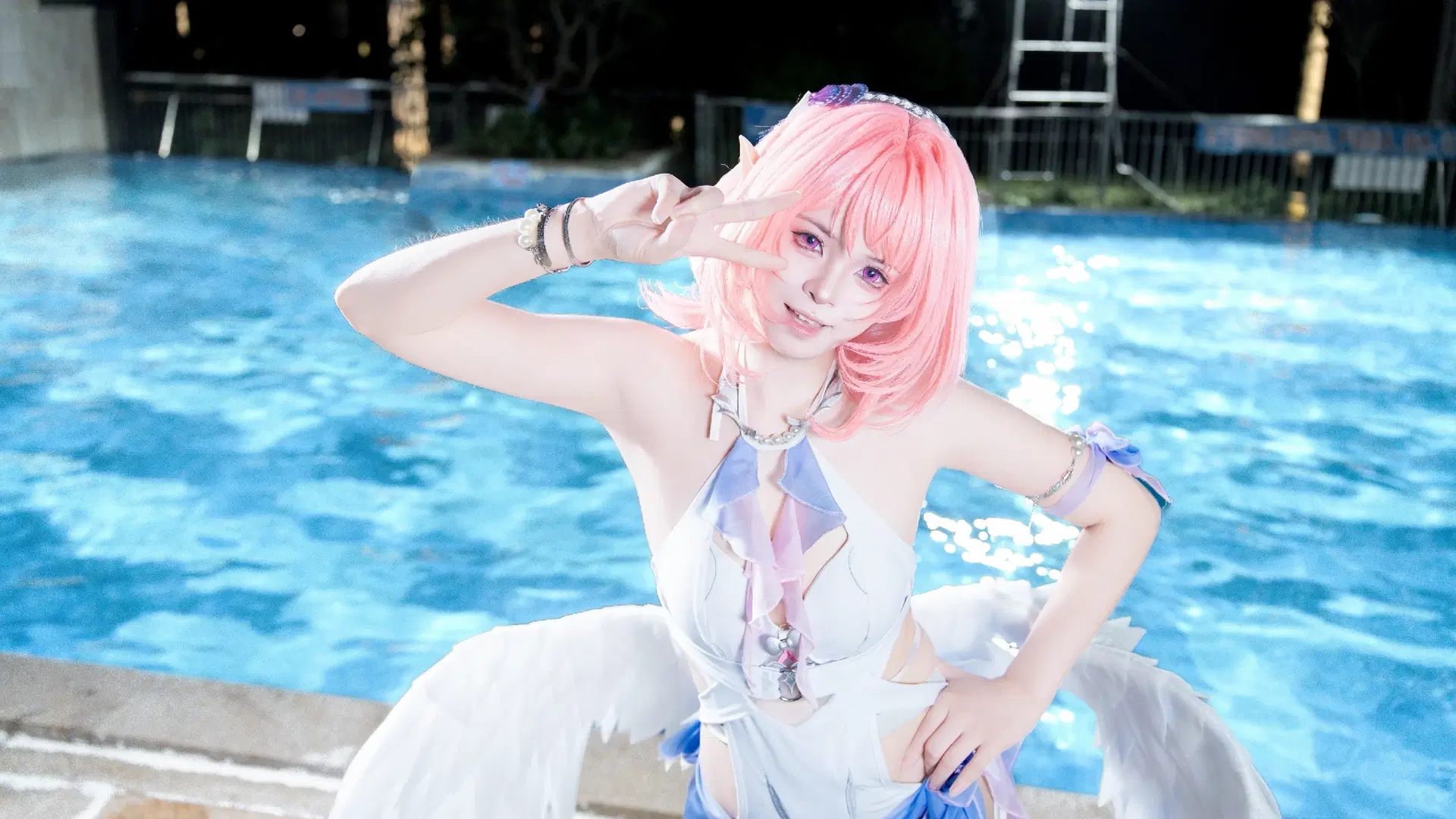 【レミエール コスプレ】『ゼンレスゾーンゼロ』真夏のプールサイドの約束 - 尤加-Yuga - 8枚目