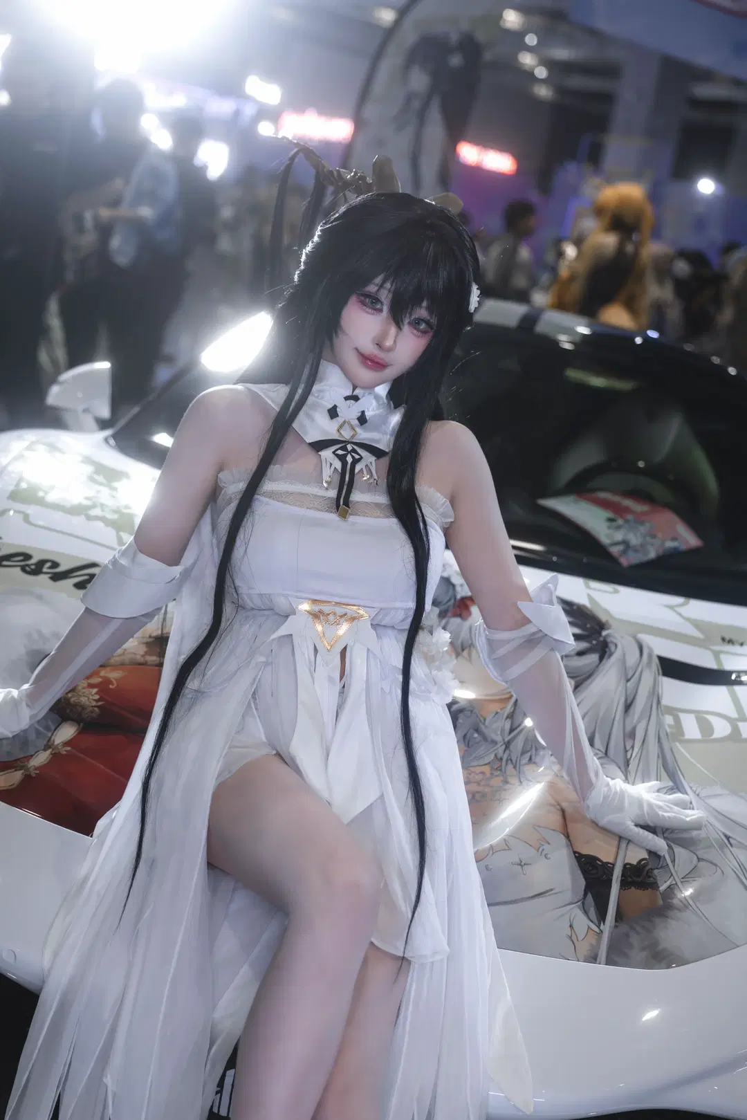 2D Portrait Records Beside Itasha at the Comic Exhibition by ZacsSnow - Image 5