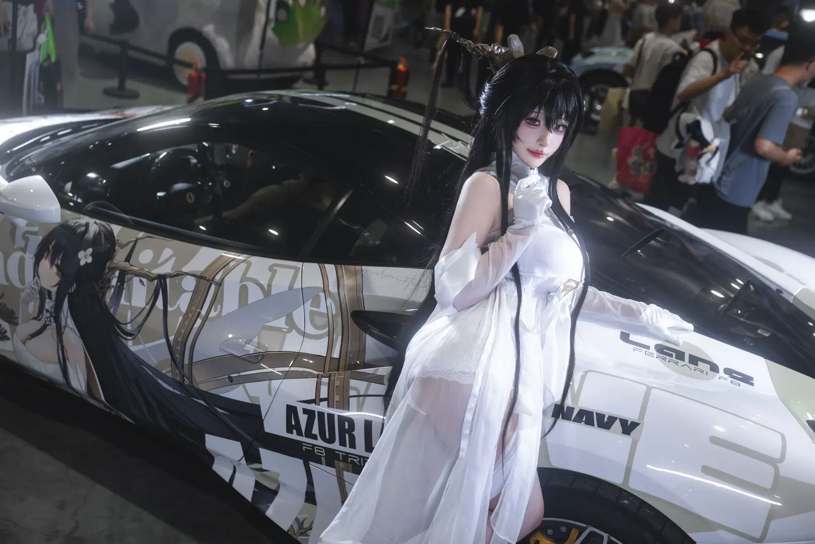 2D Portrait Records Beside Itasha at the Comic Exhibition by ZacsSnow - Image 7