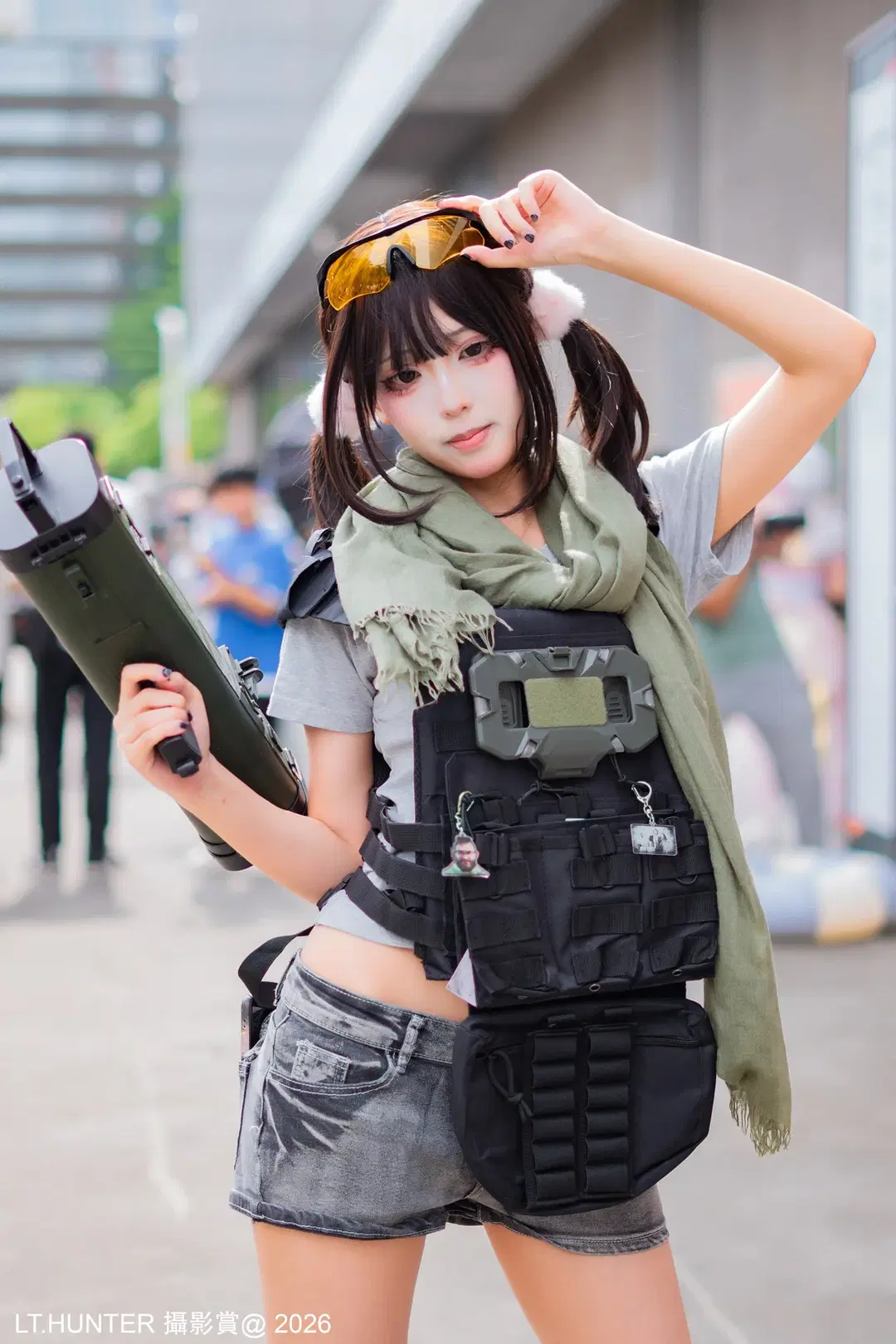 【ウルル コスプレ】デルタフォース ホタルACGエキスポのタクティカル風コーデ - 聆聽獵人 - 2枚目