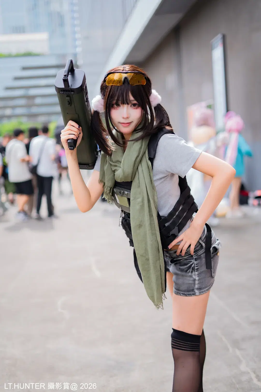 【ウルル コスプレ】デルタフォース ホタルACGエキスポのタクティカル風コーデ - 聆聽獵人 - 3枚目
