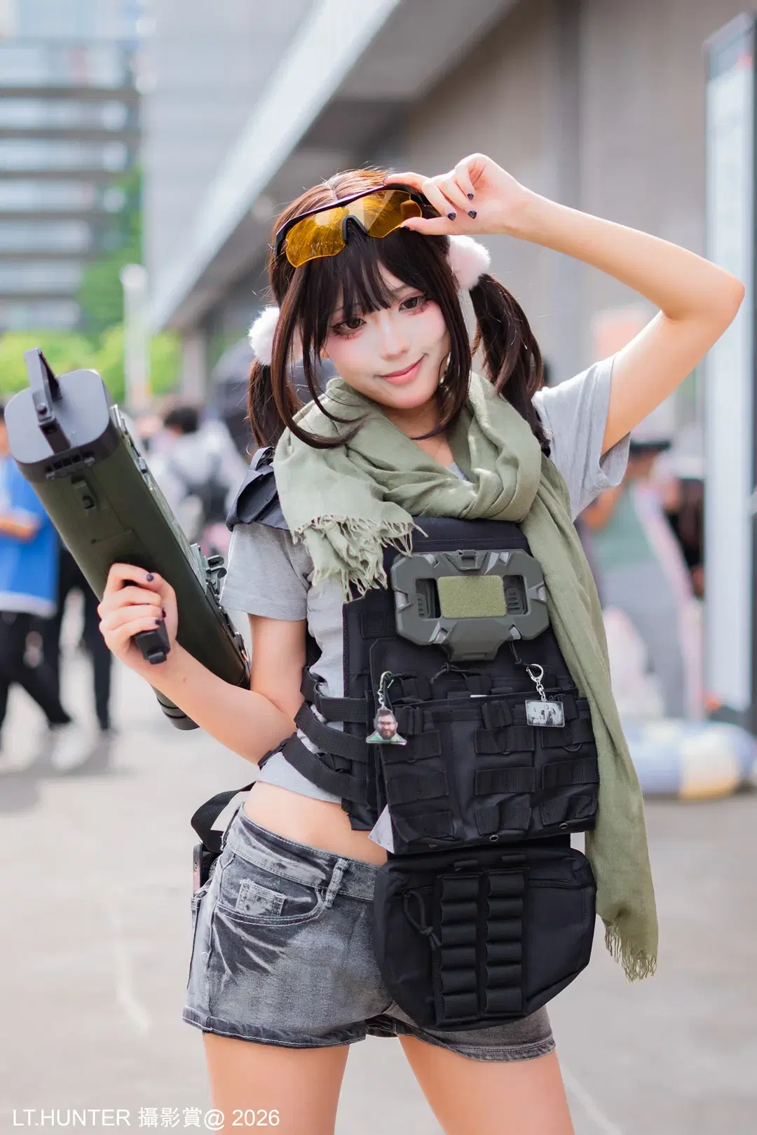 【ウルル コスプレ】デルタフォース ホタルACGエキスポのタクティカル風コーデ - 聆聽獵人 - 5枚目