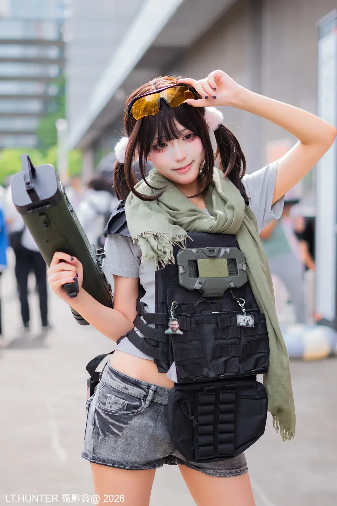 【ウルル コスプレ】デルタフォース ホタルACGエキスポのタクティカル風コーデ - 聆聽獵人 - 8枚目
