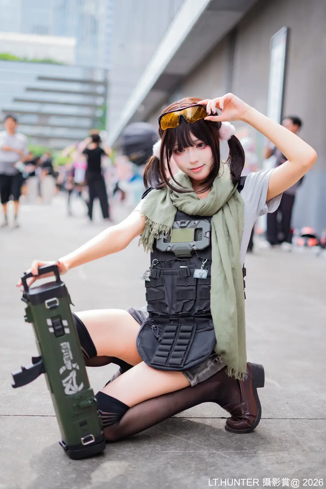 【ウルル コスプレ】デルタフォース ホタルACGエキスポのタクティカル風コーデ - 聆聽獵人 - 9枚目