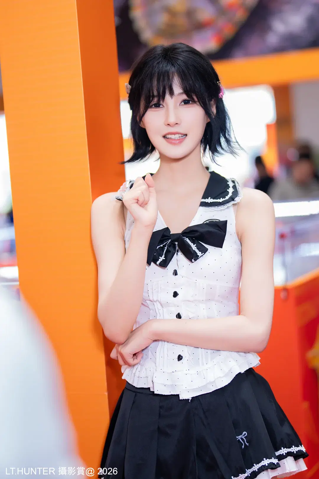 Foshan Turtle Exhibition Check-In: This Navy-Style Pleated Skirt Truly Accentuates Long Legs by 聆聽獵人 - Image 4