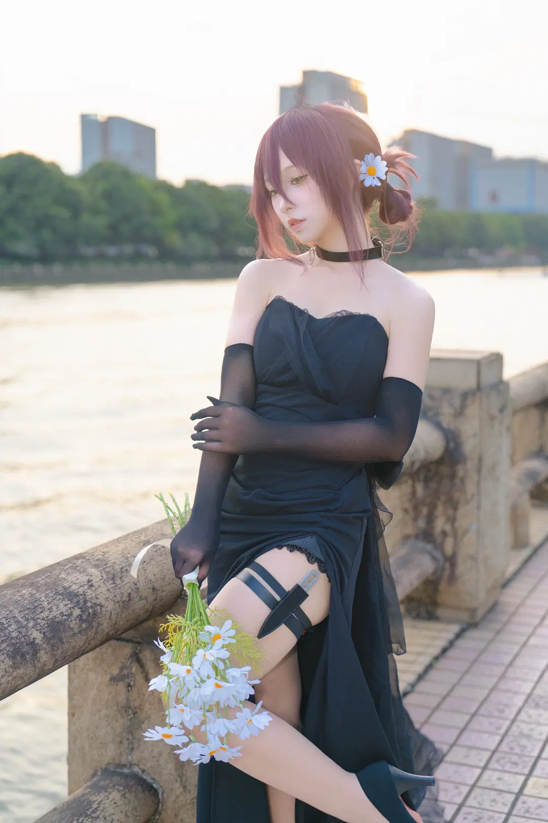 【蕾塞cos】电锯人礼服造型cicf漫展返图