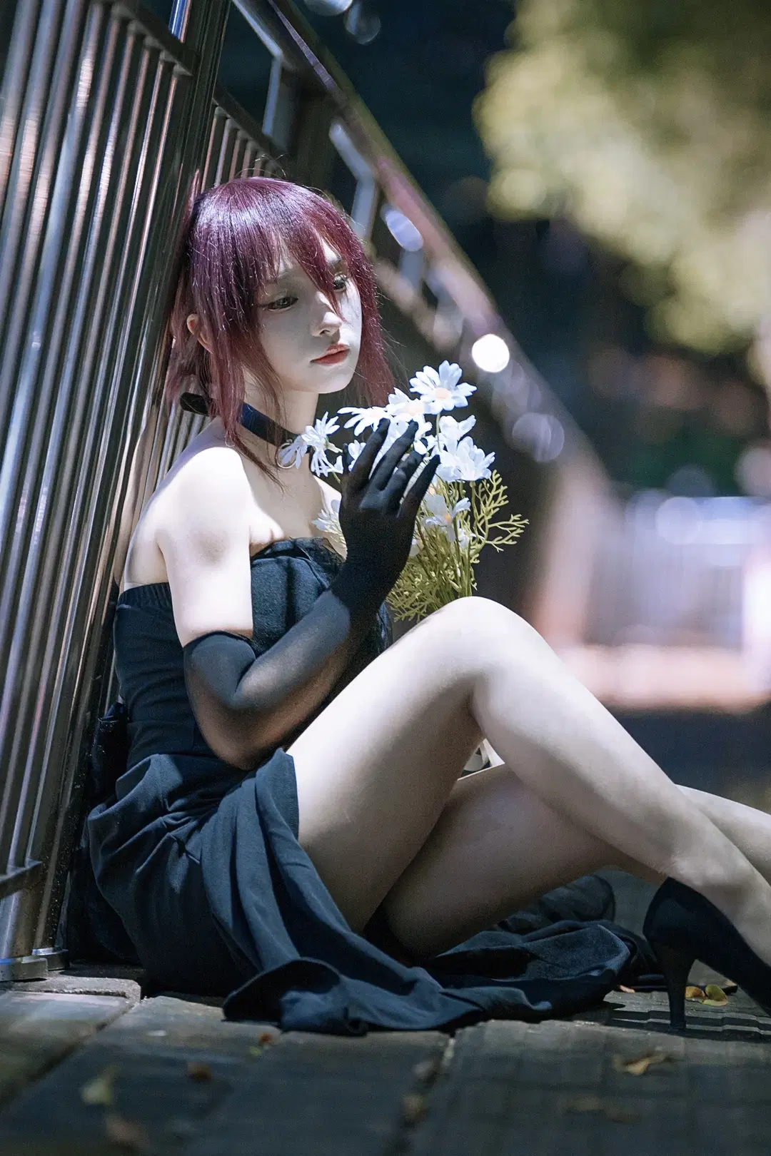 【蕾塞cos】电锯人蕾塞黑色礼服造型 - 茄子酱i - 第5张