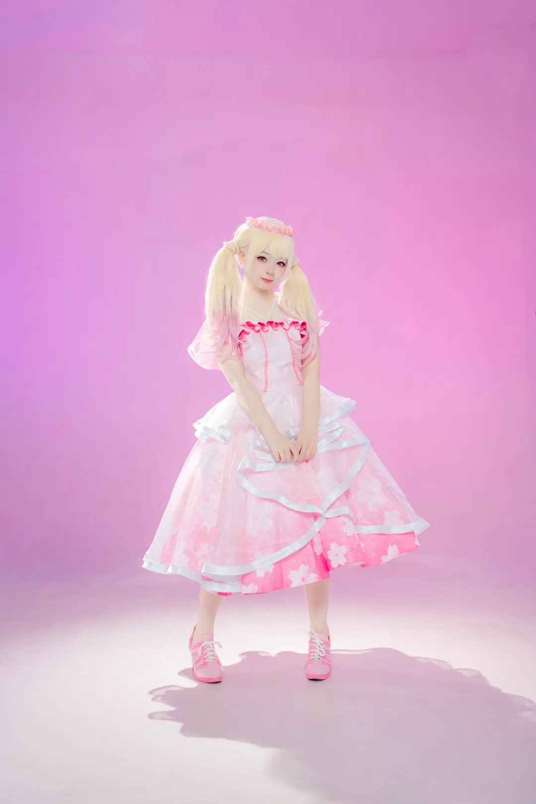 【鬼塚夏美コスプレ】『ラブライブ！スーパースター!!』ピンクのドレス コスプレ写真アーカイブ - 淡墨（摄影版） - 5枚目