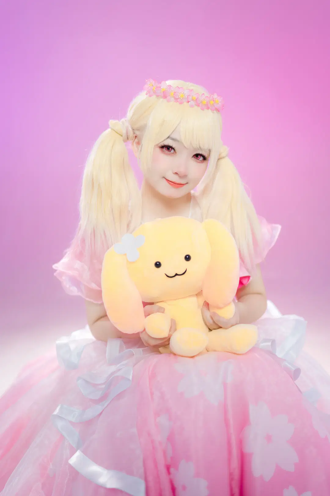【鬼塚夏美コスプレ】『ラブライブ！スーパースター!!』ピンクのドレス コスプレ写真アーカイブ - 淡墨（摄影版） - 6枚目