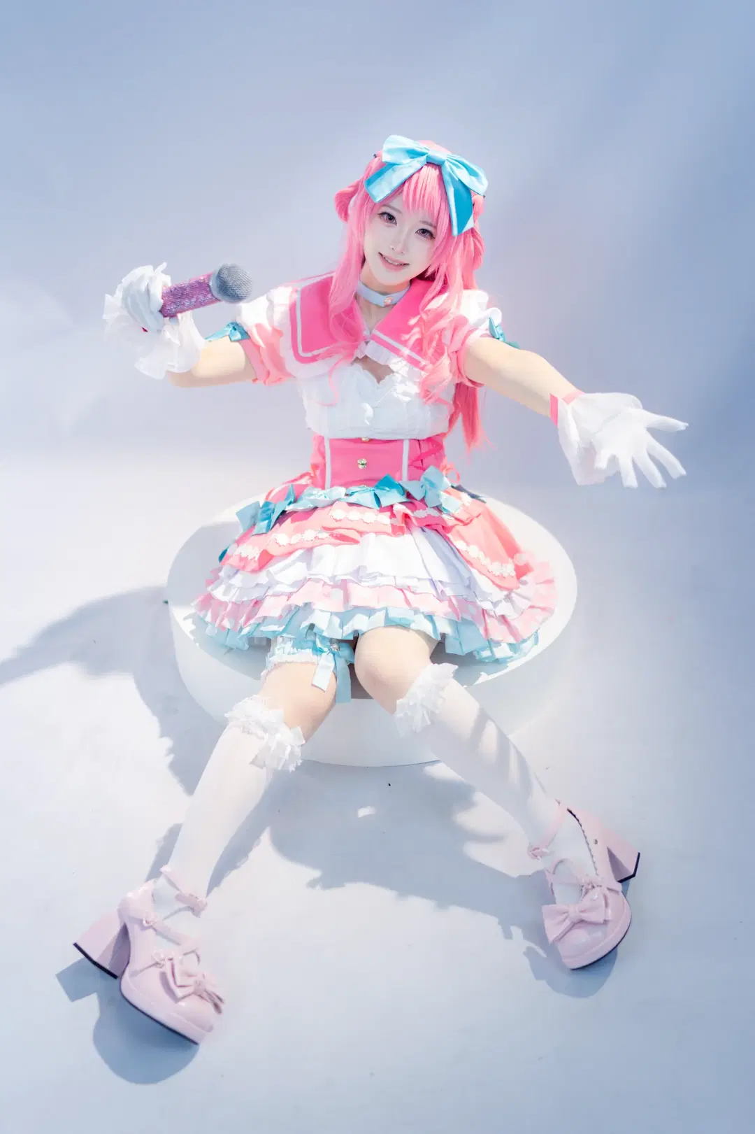 【丸山彩cos】bangdream公式照拍摄中 - 淡墨（摄影版） - 第8张