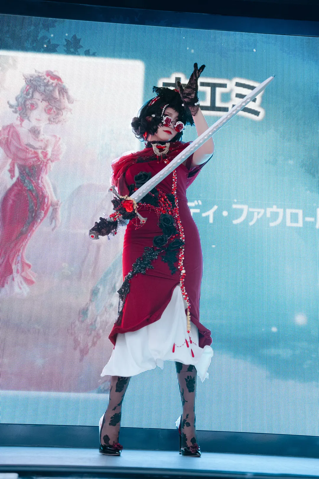 第五人格, 黑丝袜, 法乌罗女士cos, 第五人格8周年, 横滨线下漫展