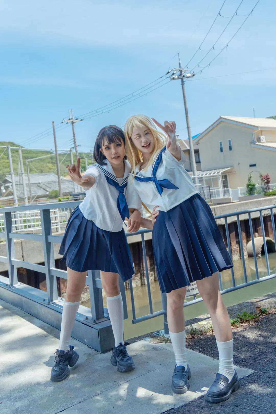 cosplay, Anime pilgrimage, Summer Time Rendering, Stockings, Ushio cosplay