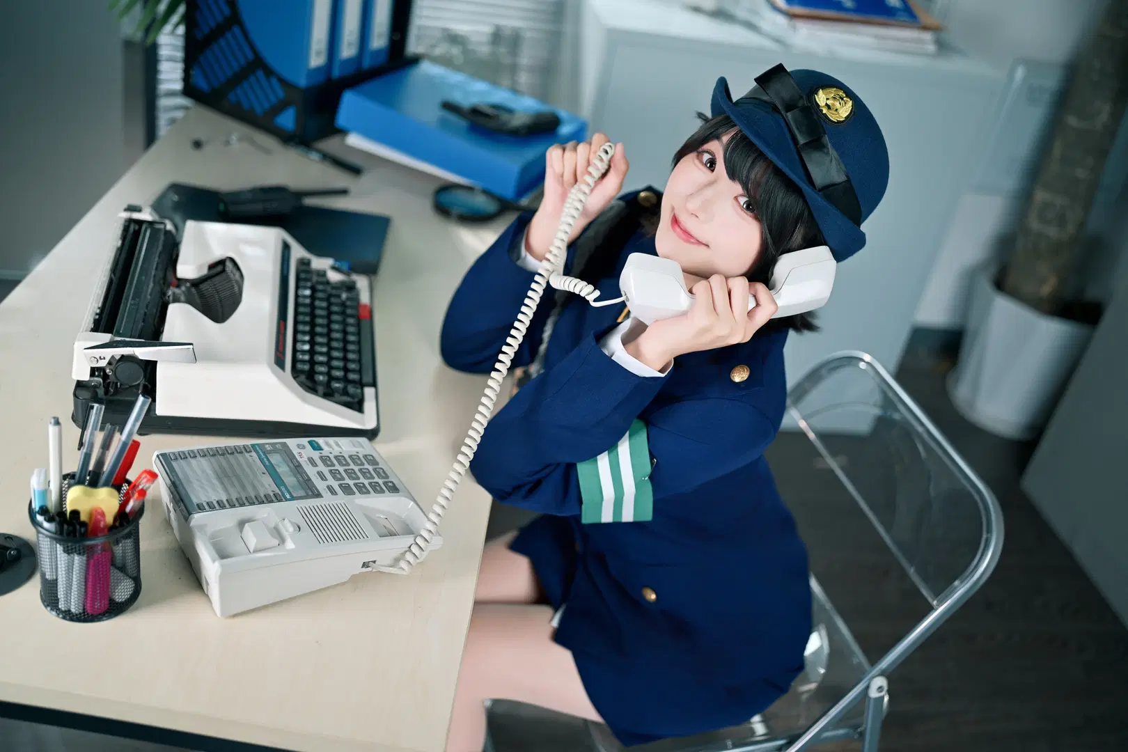 [Miki Nakano cosplay] Childhood Memories from B-Robo Kabutack: On Duty in Uniform by Forever Khalil C - Image 5