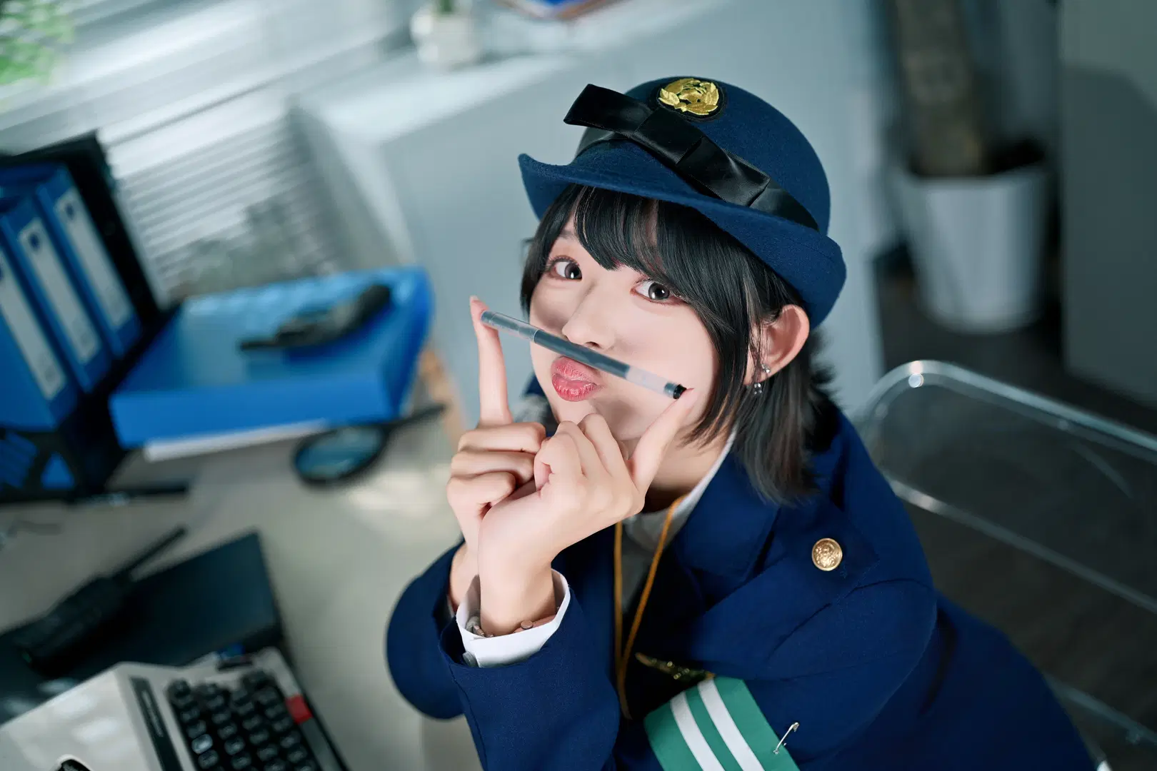 [Miki Nakano cosplay] Childhood Memories from B-Robo Kabutack: On Duty in Uniform by Forever Khalil C - Image 6