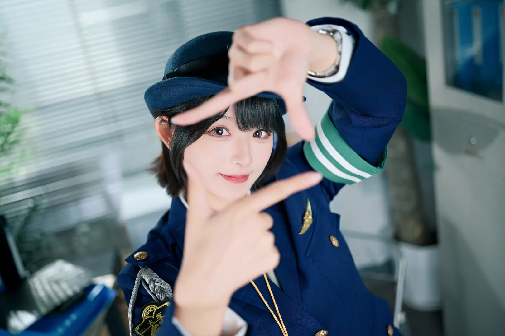 [Miki Nakano cosplay] Childhood Memories from B-Robo Kabutack: On Duty in Uniform by Forever Khalil C - Image 8