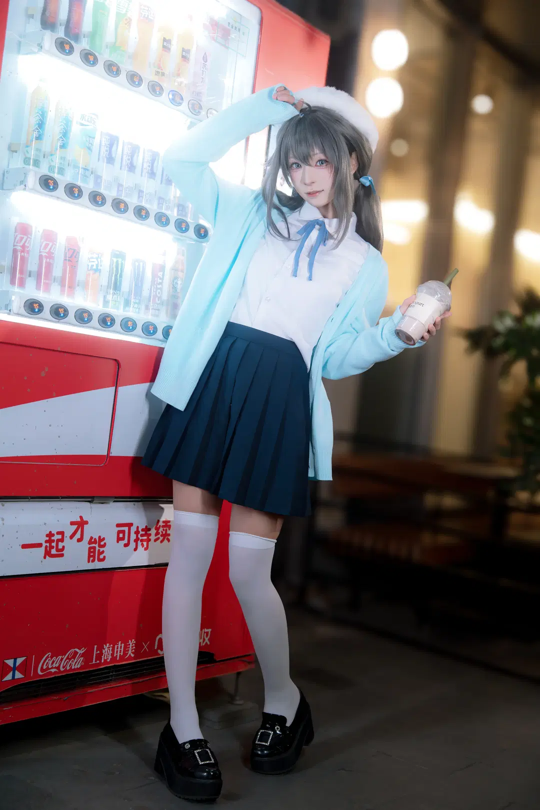 【雪之下雪乃cos】休息日的书与自动售货机 - Forever Khalil C - 第3张