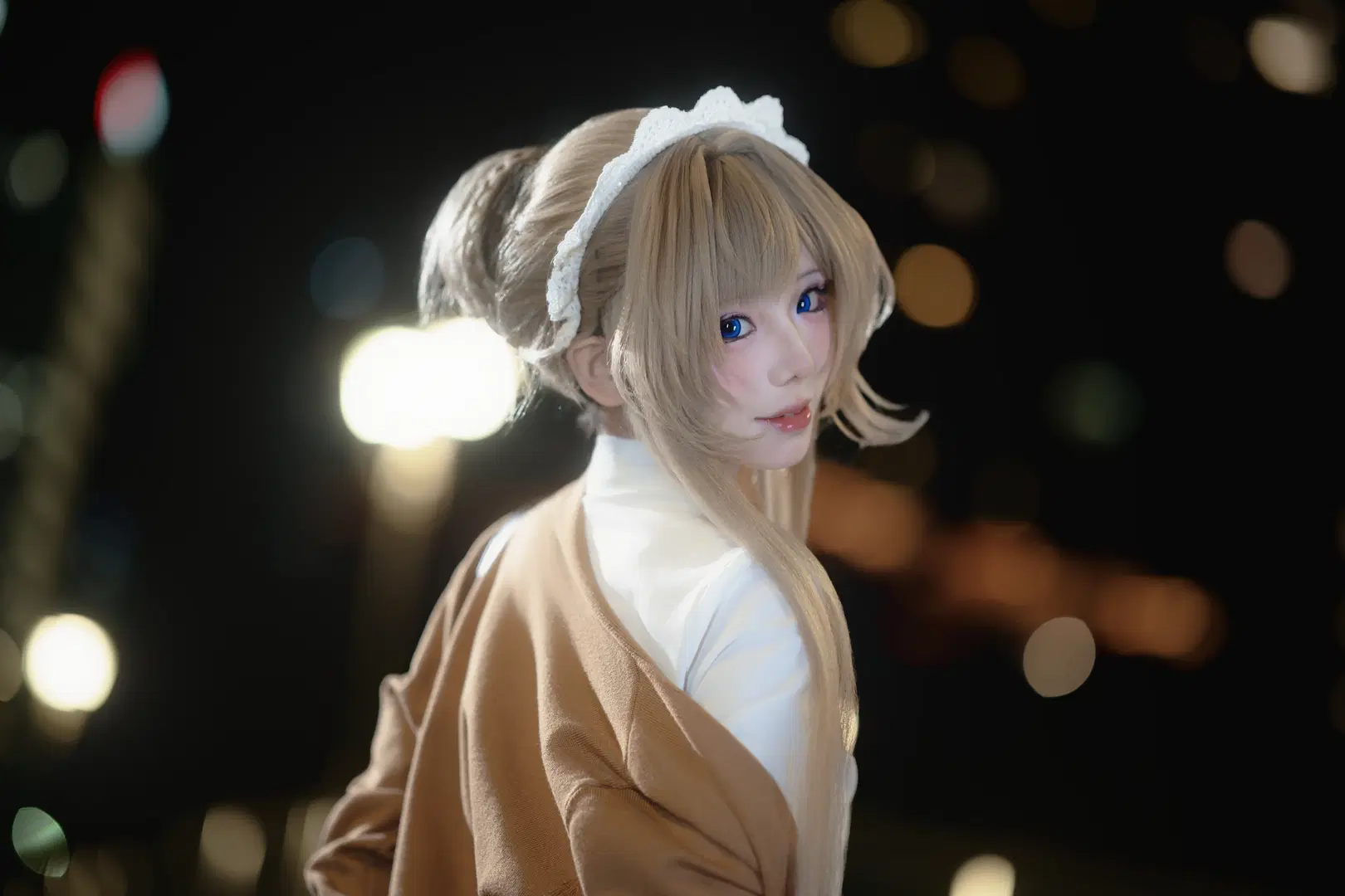 【木偶桑多涅cos】原神愚人众执行官的都市JK夜游 - Forever Khalil C - 第6张
