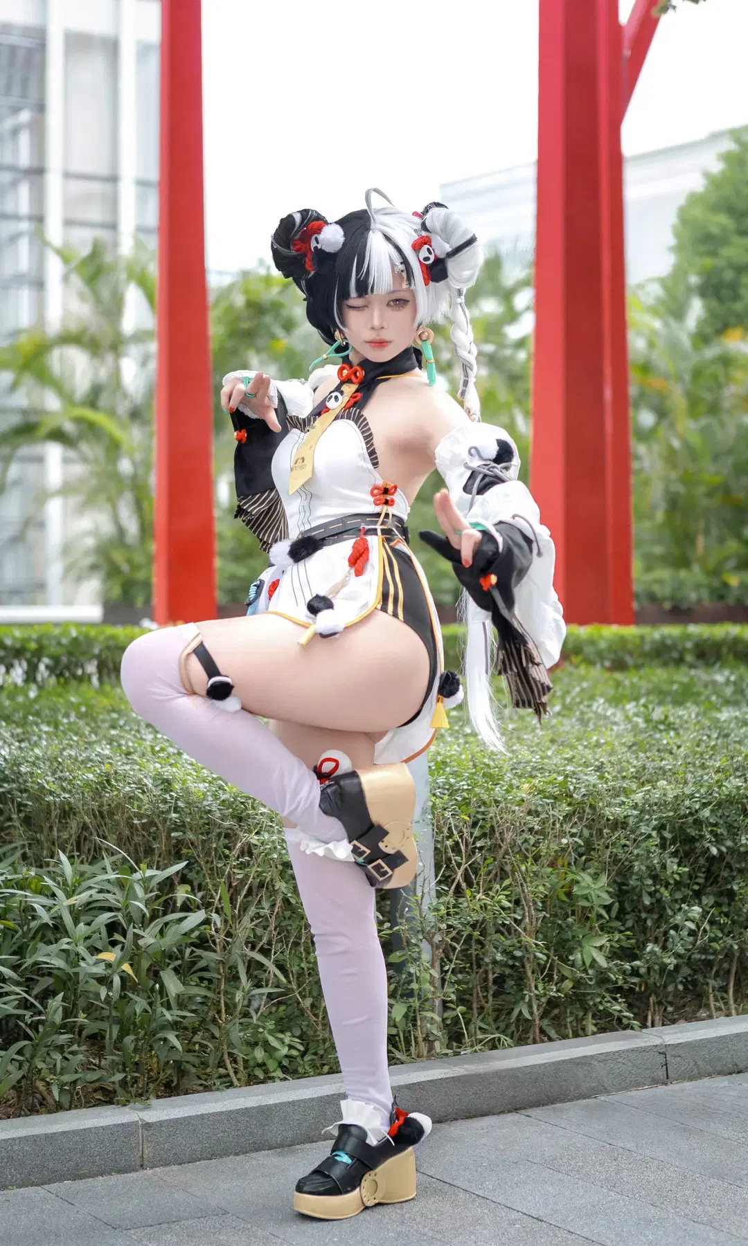 绝区零, 漫展返图, 二次元cosplay, 白丝, 琉音cos