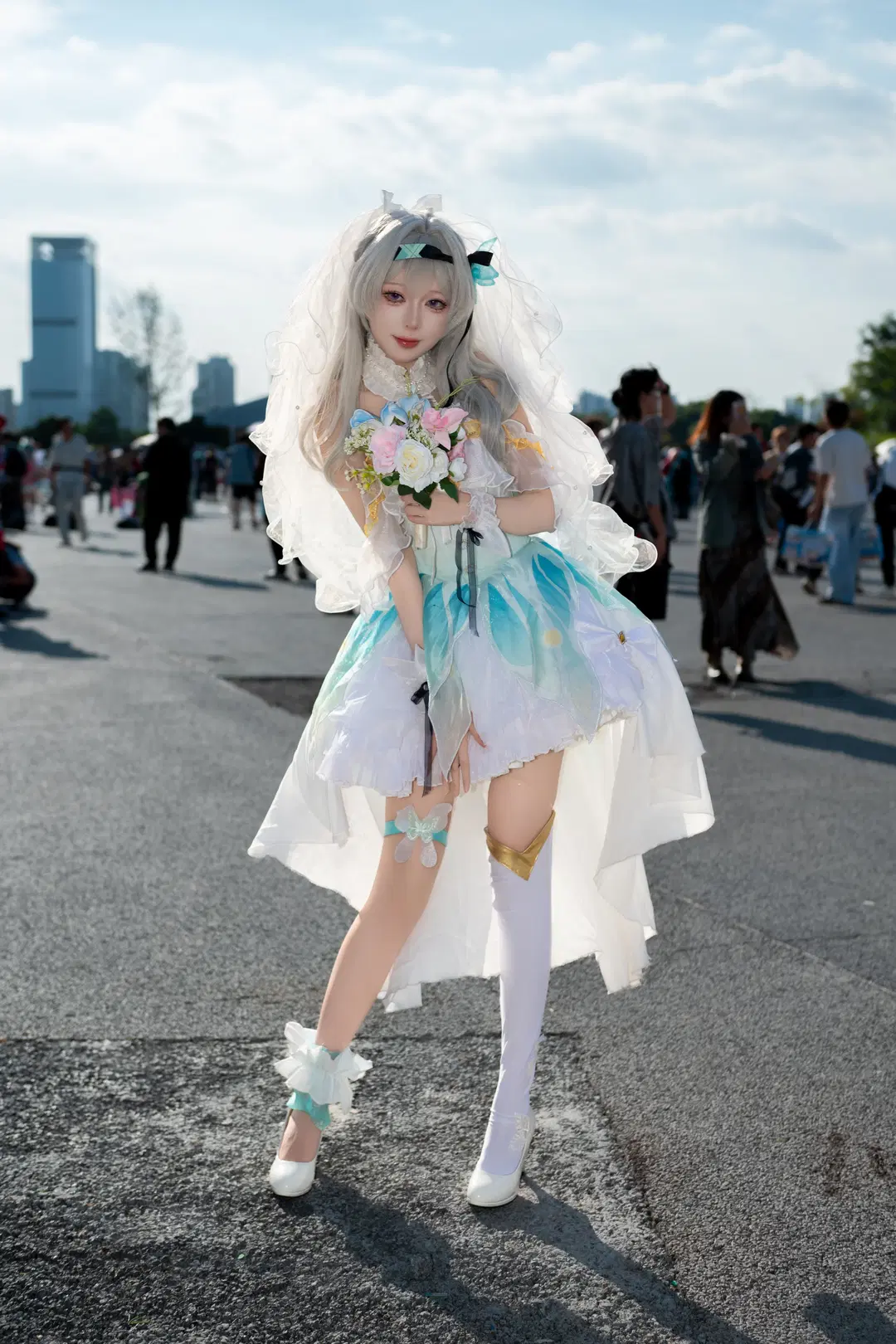 Convention photos, Firefly cosplay, Anime cosplay, World Line, Stockings
